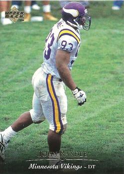 John Randle Minnesota Vikings 1995 Upper Deck NFL #176